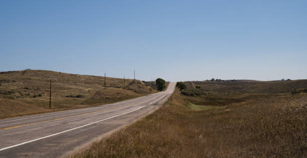 istock Blue Skies and a Wide Open Road 1353316333