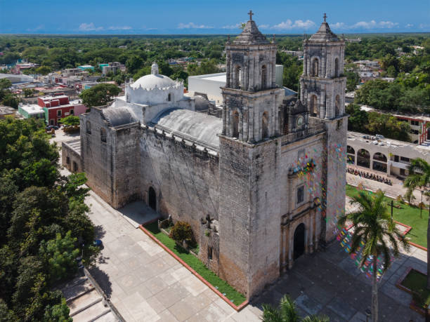 istock San Servasio church in Valladolid, Yucatan, Mexico 1353326367