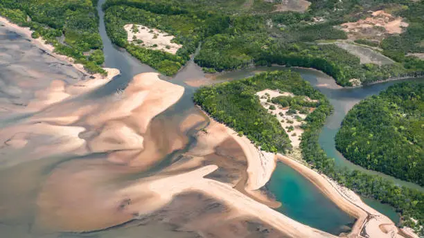 Photo of Aerial view of Australia.