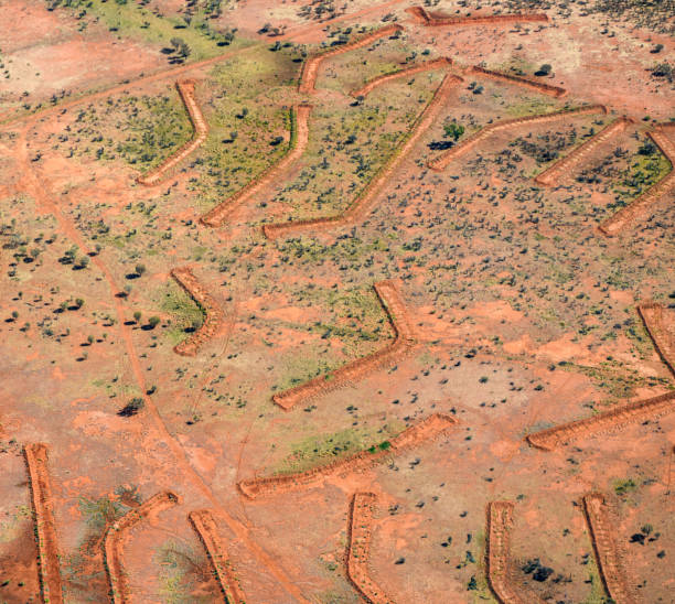 istock Aerial view of Australia. 1353326668