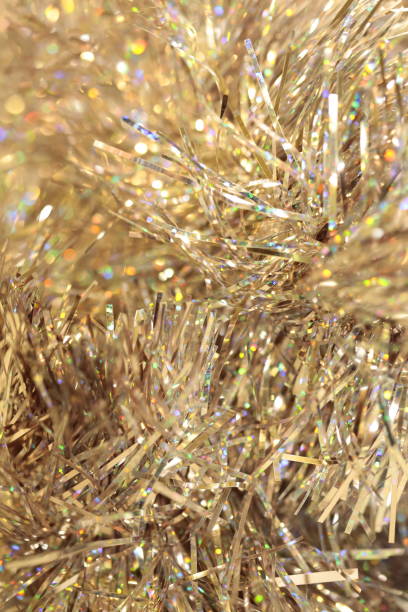 istock Hologram tinsel Christmas decoration 1353333292
