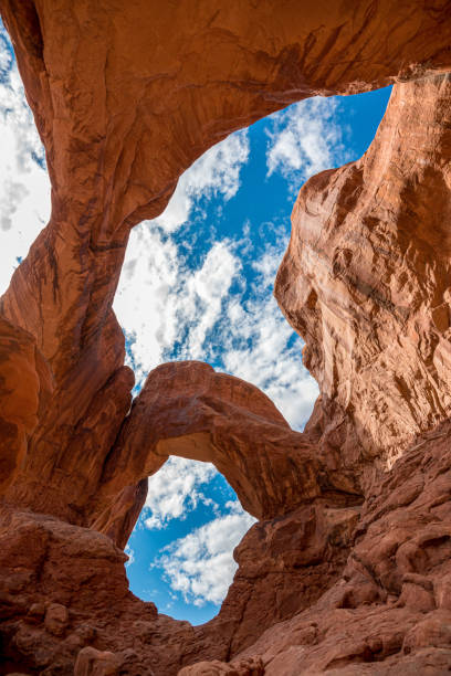Magnificent Double Arch in Arches National Park