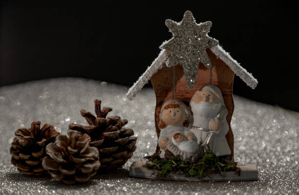 Christmas Bauble with Praying Angel inside.