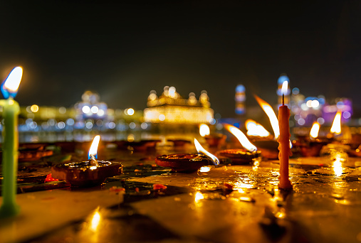 The Golden Temple (also known as the Harmandir Sahib or the Durbār Sahib,) is a gurdwara located in the city of Amritsar, Punjab, India. It is the preeminent spiritual site of Sikhism.