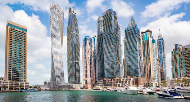 Amazing cityscape of Dubai, UAE.