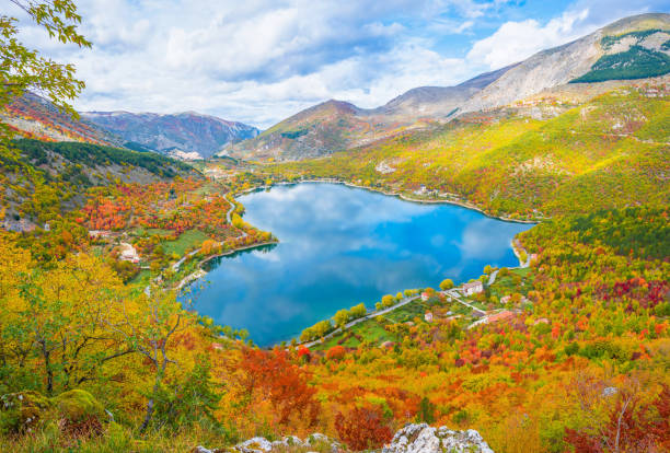 Scanno (Abruzzo, Italy) - the heart - shaped lake