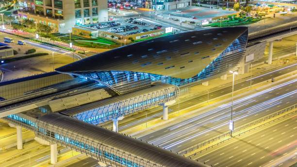 istock Amazing cityscape of Dubai, UAE. 1353360218