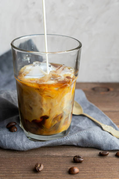 istock A stream of milk pours into coffee 1353365205