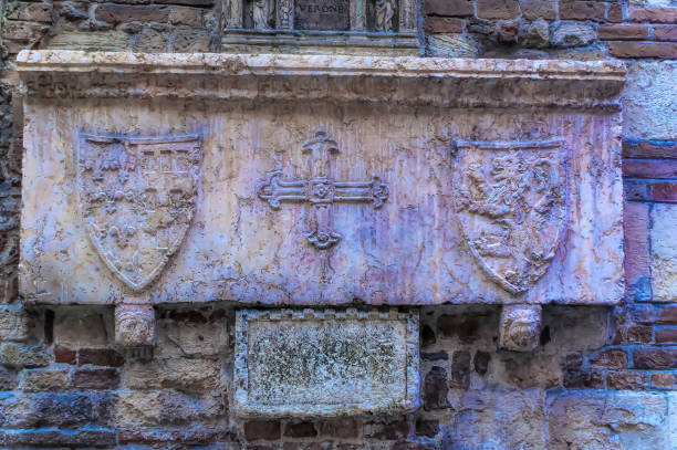 istock Medieval monument located in Old Town in Verona. 1353368758