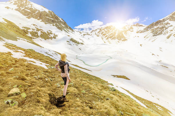 istock mountain excursion in the snow in Switzerland 1353369662