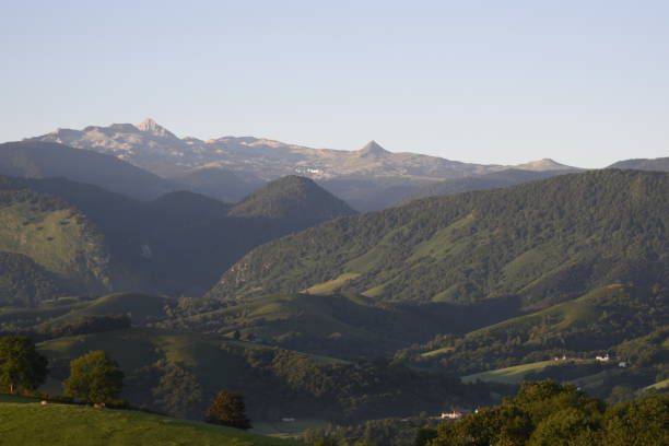 istock Summer panorama of the Baretous Valley 1353389286
