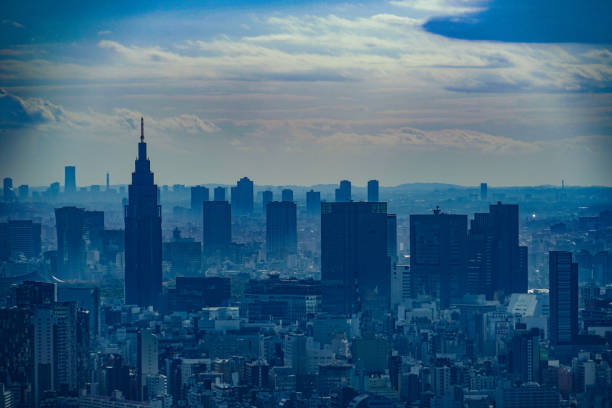istock Shinjuku skyline (from the observatory of the Sunshine 60) 1353393176