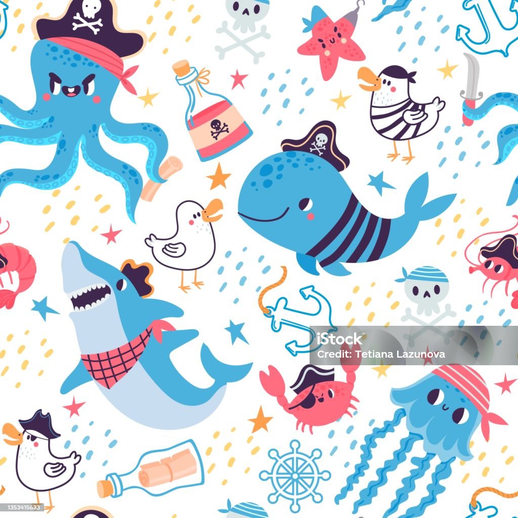 Mô Hình Hoạt Hình Hài Hước Liền Mạch Cho Trẻ Em Với Động Vật Cướp ...