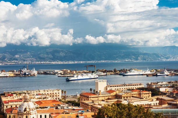 Typical architecture in Messina city, Italy