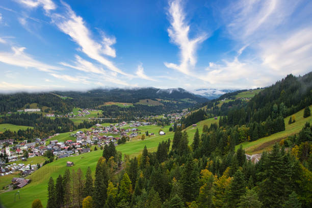 istock Beautiful Alpine landscape in Bavaria and Austria 1353415850