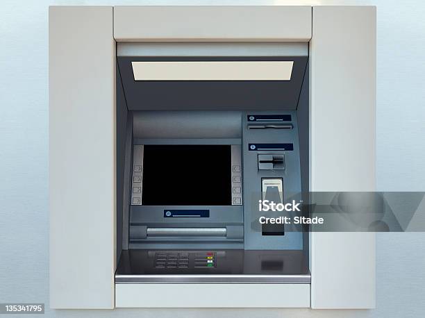 Atm - Fotografias de stock e mais imagens de Caixa Automático - Caixa Automático, Banco - Edifício Financeiro, Nota