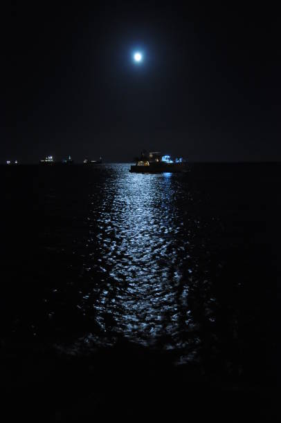 istock The beautiful boat in open sea 1353422203