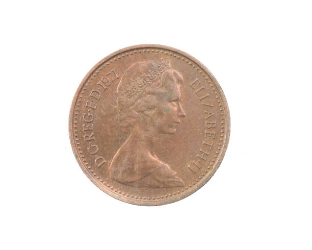 istock England half a new penny coin on a white isolated background 1353429378