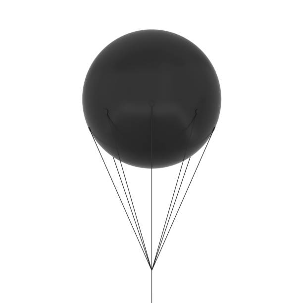istock Inflatable sky advertising balloon 1353430293