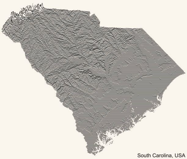 6,300+ Topographic Map Of America Illustrations, Royalty-Free Vector