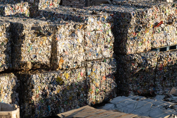 istock Aluminum Recycling Depot 1353436252