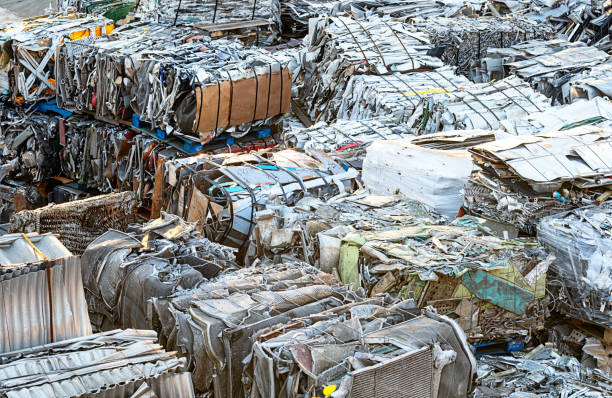 istock Aluminum Recycling Depot 1353436289
