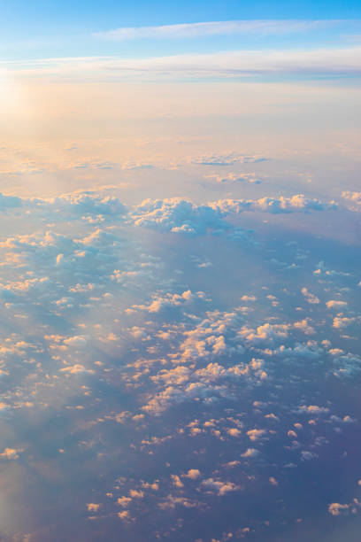 istock Mediterranean sea from the airplane. 1353436332