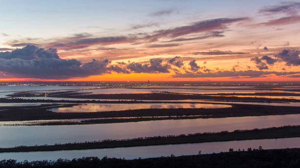 istock Spanish Fort November sunset 1353440513