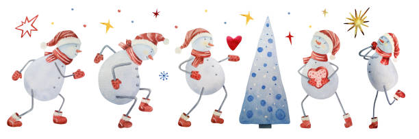 Frosty The Snowman Clipart Pictures Illustrations, Royalty-Free Vector  Graphics & Clip Art - iStock