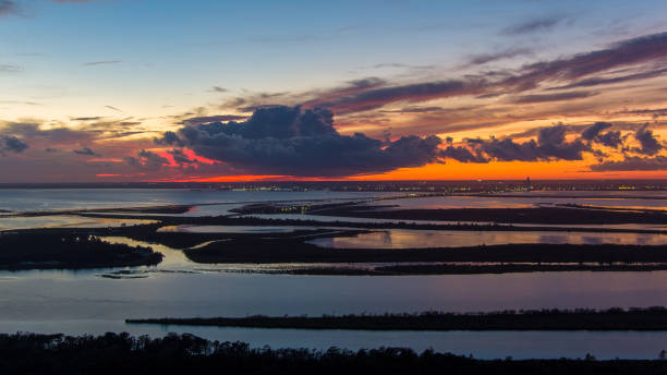 istock Spanish Fort November sunset 1353441433