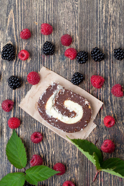 istock chocolate cake with creamy coconut filling 1353443300