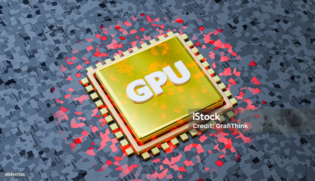 그래픽 처리 장치 Gpu 배경 3d 일러스트레이션 내비게이션에 대한 스톡 사진 및 기타 이미지 - 내비게이션, 컴퓨터 칩, 0명 ...