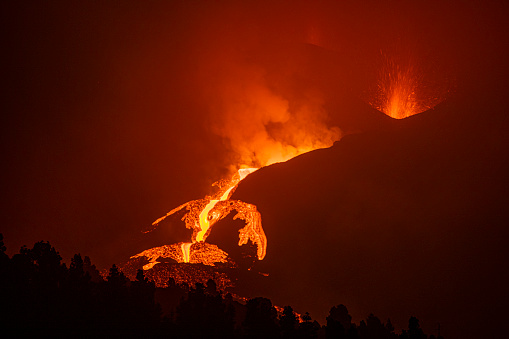 Palma volcanic Eruption.