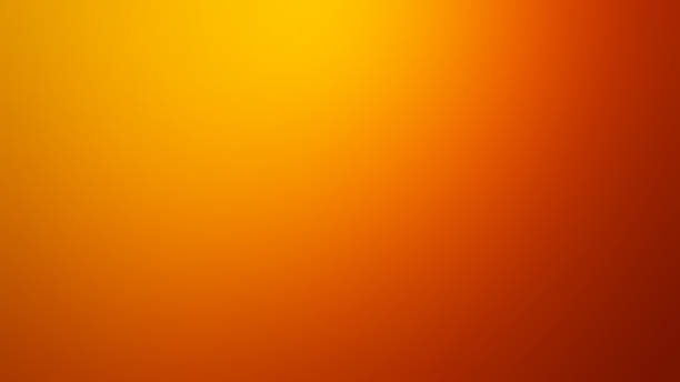 sunny yellow and orange defocused blurred motion abstract background - red hot imagens e fotografias de stock