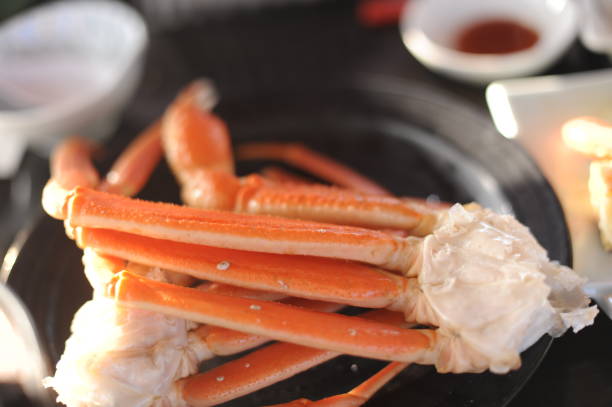 istock Fresh raw and delicious seafood mix, fruit de mer on a plate 1353474869