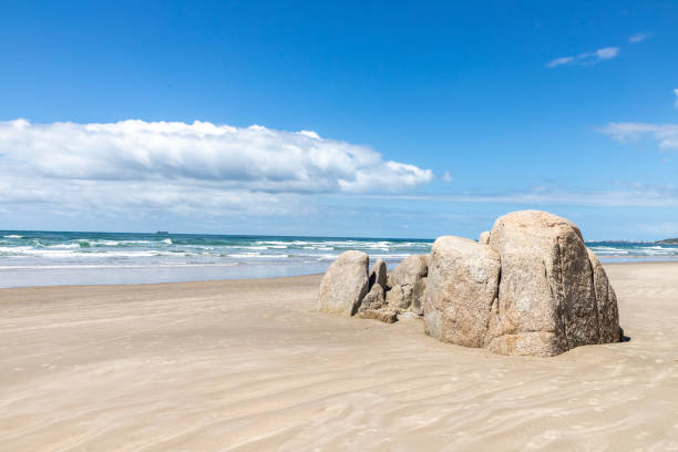 istock Sand and rocks at the beach 1353478503