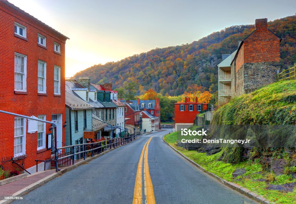Harpers Ferry, West Virginia Harpers Ferry is a historic town in Jefferson County, West Virginia, United States, in the lower Shenandoah Valley. West Virginia - US State Stock Photo