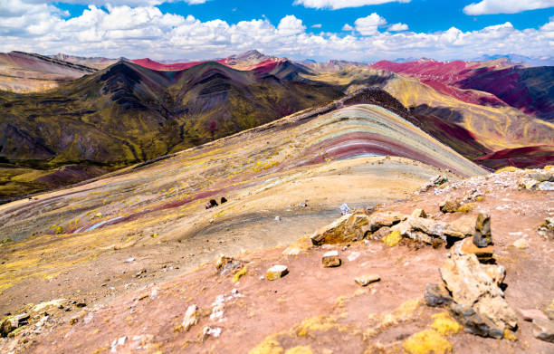 istock Palccoyo Rainbow Mountains in Peru 1353487924