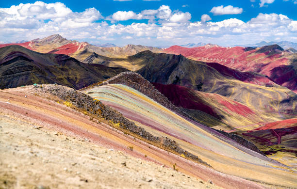 istock Palccoyo Rainbow Mountains in Peru 1353487933