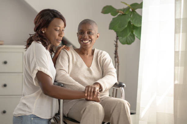 istock Sitting With Mom by the Window 1353496475