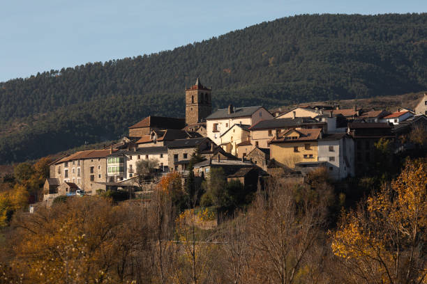 istock Huddled stone houses, Embun, Aragon, Spain 1353501767