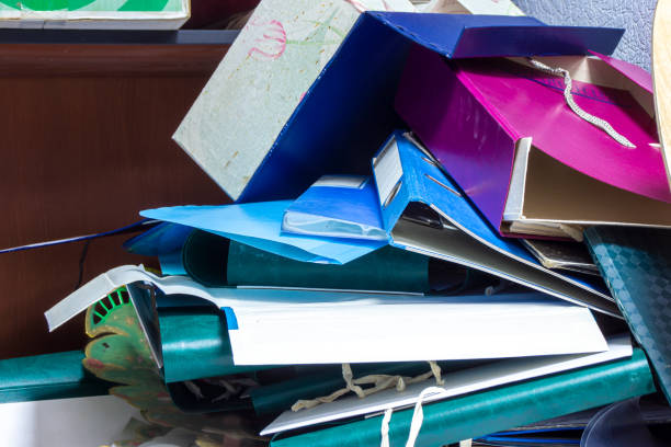 istock folders binder with documents in a mess lie on the shelf 1353501929