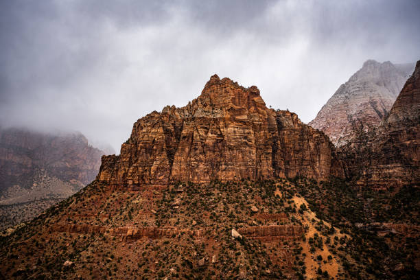 istock Looking Across Canyon to Mount Spry 1353508256