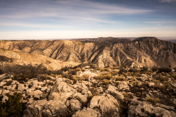 istock Sweeping View of Hunter Peak From Guadalupe Peak 1353509754
