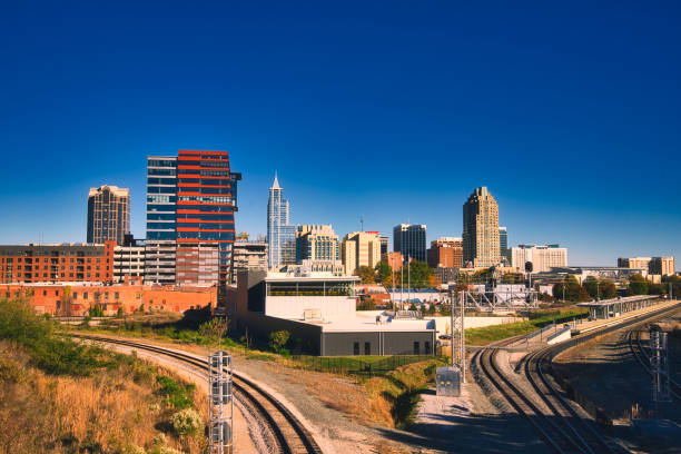 istock Fantastic Raleigh City Skyline 1353510289