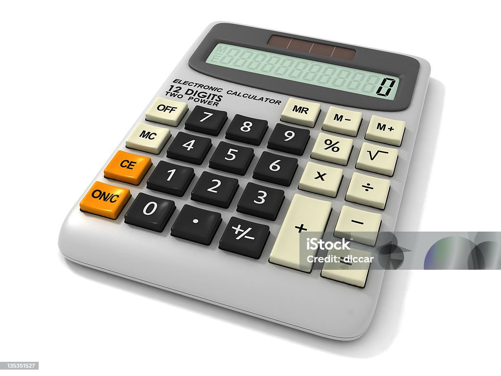 De calculadora electrónica - Foto de stock de Calculadora libre de derechos
