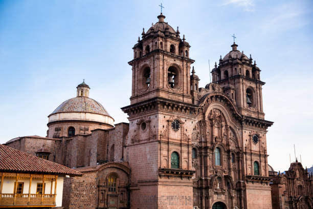 istock Image of catholic church in Cusco Peru. 1353518795