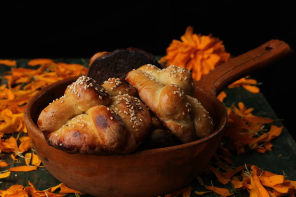 istock Traditional bread of the dead 1353520399
