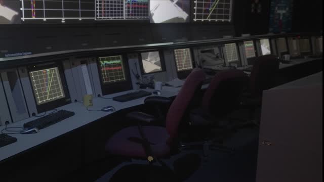 80s space shuttle control station ground control