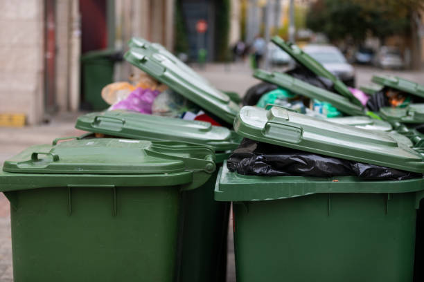 istock Trash bins on the streets of Budapest 1353538267